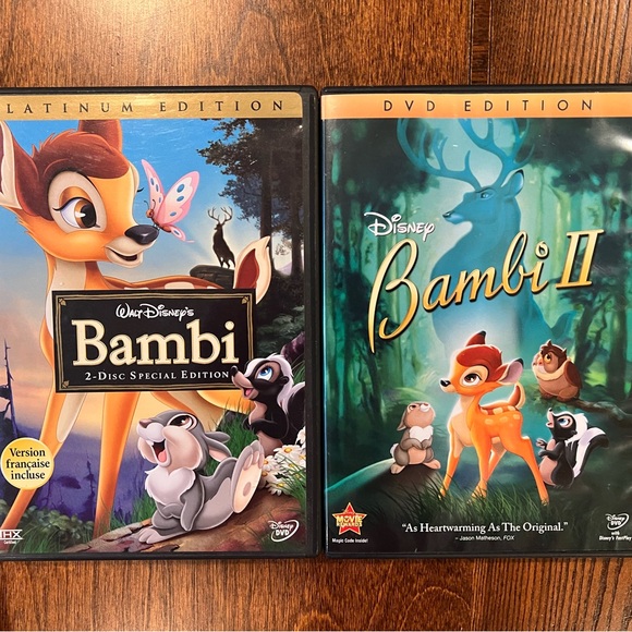 Disney Other - Disney Bambi DVD Set